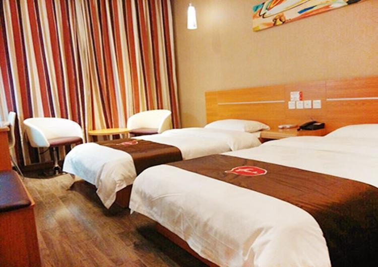 Thank Inn Chain Hotel Shanxi Shangluo Shanyang Nanxin Street Eksteriør billede