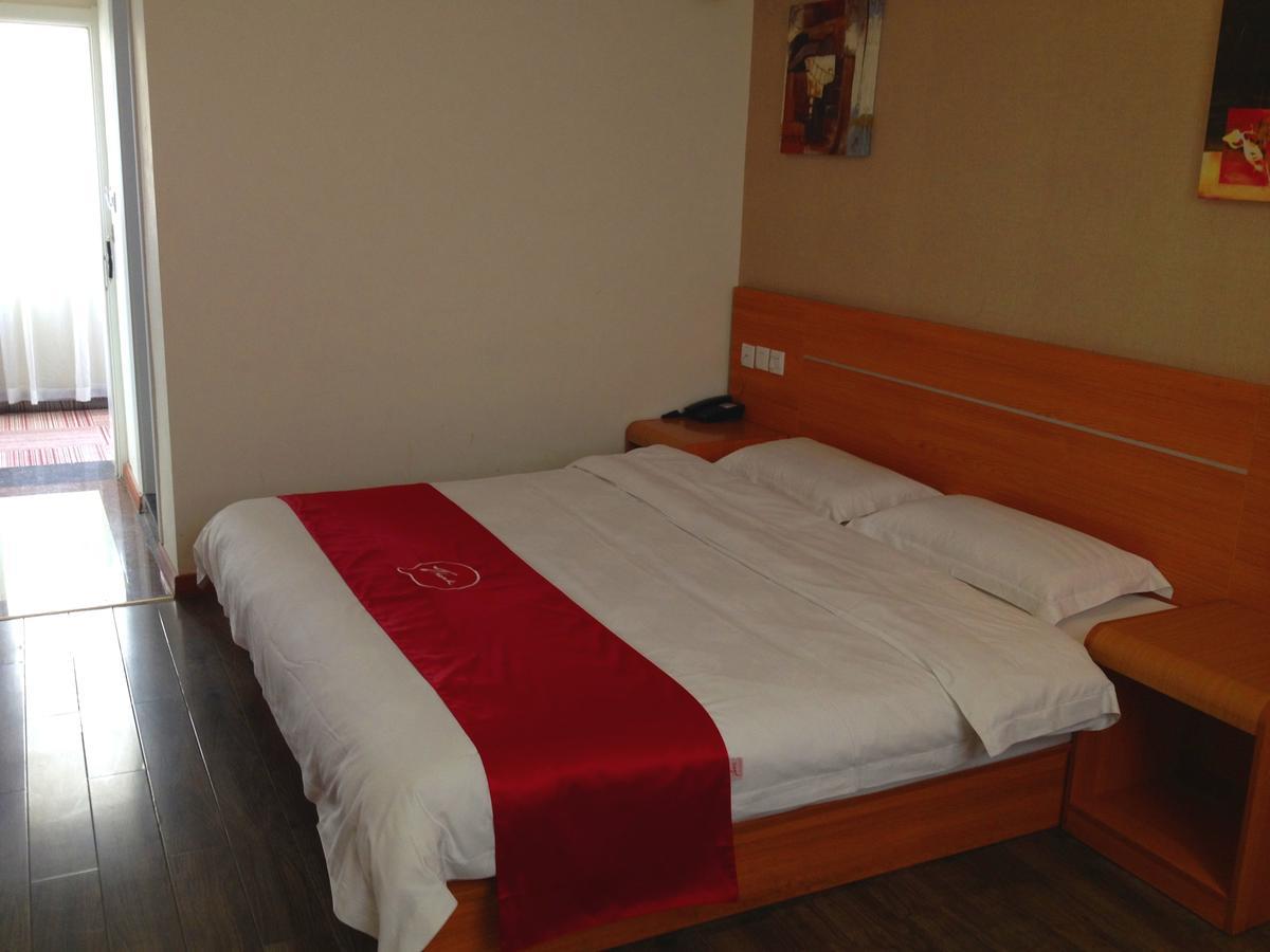 Thank Inn Chain Hotel Shanxi Shangluo Shanyang Nanxin Street Eksteriør billede