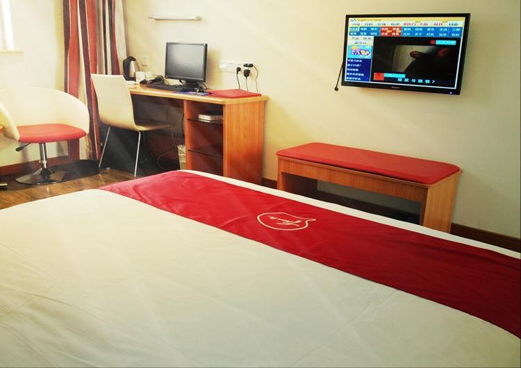 Thank Inn Chain Hotel Shanxi Shangluo Shanyang Nanxin Street Eksteriør billede
