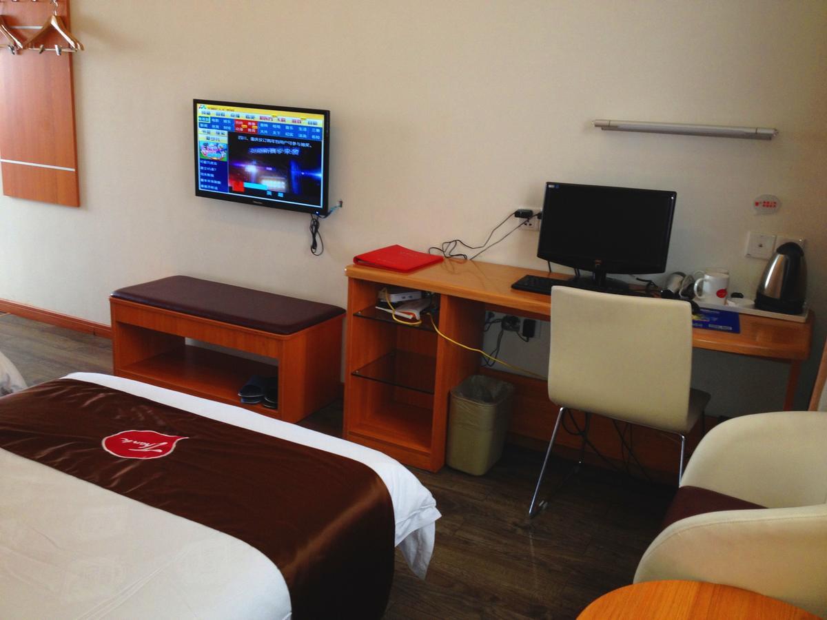 Thank Inn Chain Hotel Shanxi Shangluo Shanyang Nanxin Street Eksteriør billede